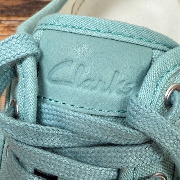 NWT Clarks Roxby Lace Canvas Sneakers - Picture 8 of 8
